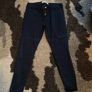 Navy jeans